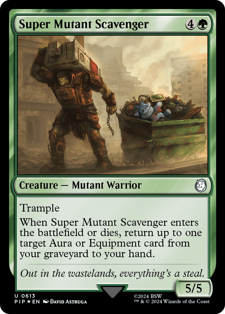 Super Mutant Scavenger (Surge Foil) [Fallout] | Good Games Cannington