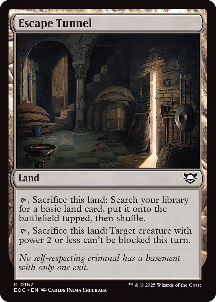 Escape Tunnel [Edge of Eternities Commander] | Good Games Cannington