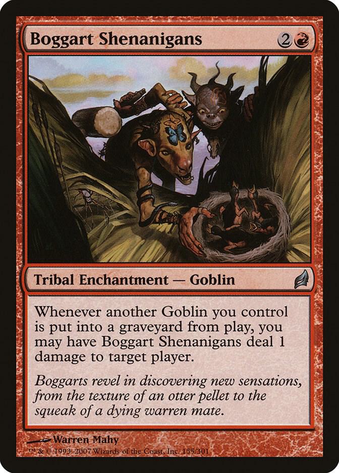 Boggart Shenanigans 155/301 (Lorwyn)  | Good Games Cannington