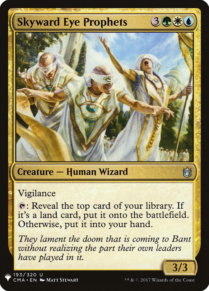 Skyward Eye Prophets [Mystery Booster] | Good Games Cannington