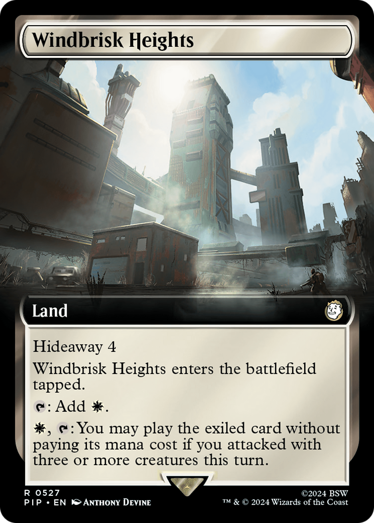 Windbrisk Heights (Extended Art) [Fallout] | Good Games Cannington