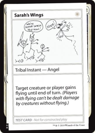 Sarah's Wings (2021 Edition) [Mystery Booster Playtest Cards] | Good Games Cannington