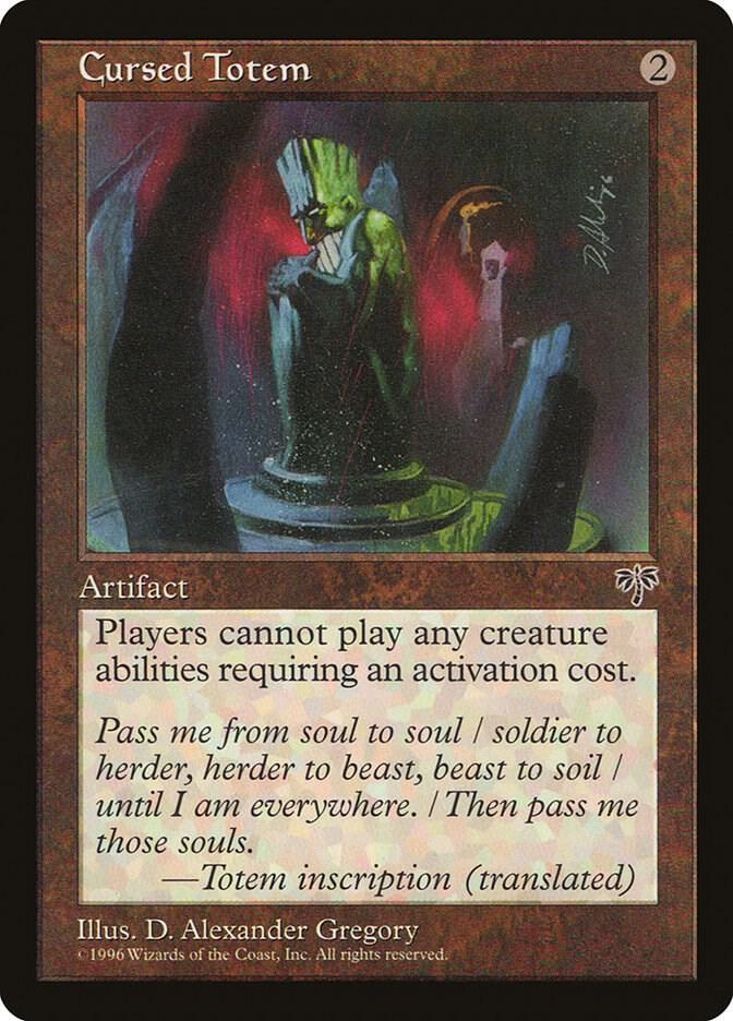 Cursed Totem 299/350 (Mirage)  | Good Games Cannington