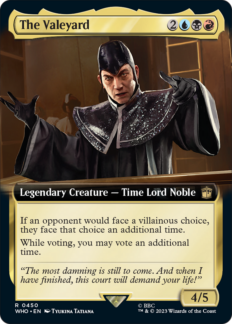 The Valeyard (Extended Art) [Doctor Who] | Good Games Cannington