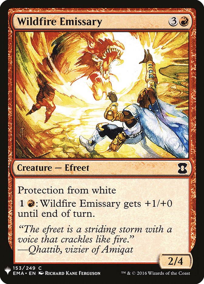 Wildfire Emissary [Mystery Booster] | Good Games Cannington
