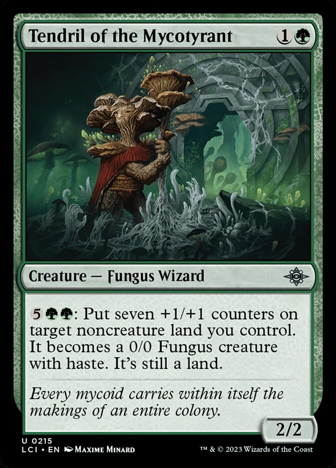 Tendril of the Mycotyrant 215/291 (The Lost Caverns of Ixalan)  | Good Games Cannington