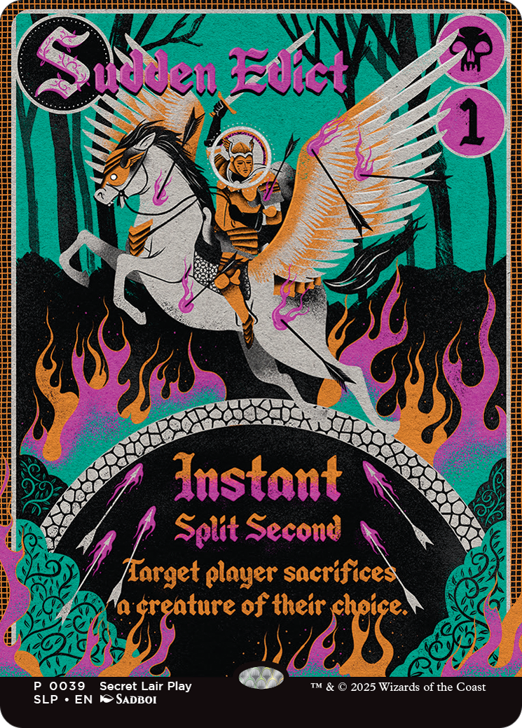 Sudden Edict [Secret Lair Showdown] | Good Games Cannington