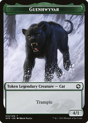 Dog Illusion // Guenhwyvar Double-Sided Token [Dungeons & Dragons: Adventures in the Forgotten Realms Tokens] | Good Games Cannington