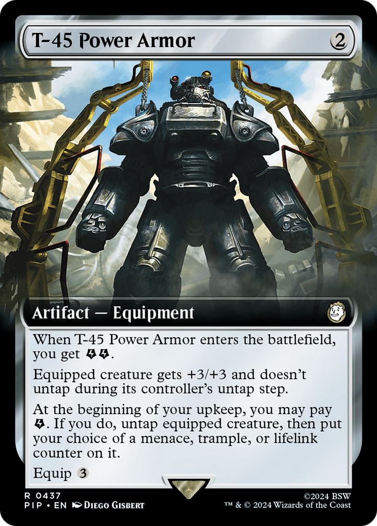 T-45 Power Armor (Extended Art) [Fallout] | Good Games Cannington