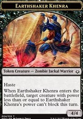 Earthshaker Khenra // Zombie Double-Sided Token [Hour of Devastation Tokens] | Good Games Cannington