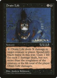 Drain Life (Oversized) [Oversize Cards] | Good Games Cannington