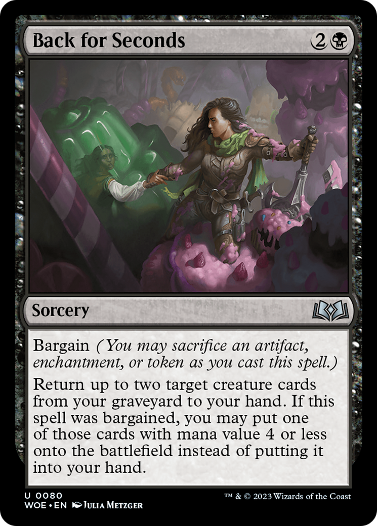 Back for Seconds [Wilds of Eldraine] | Good Games Cannington