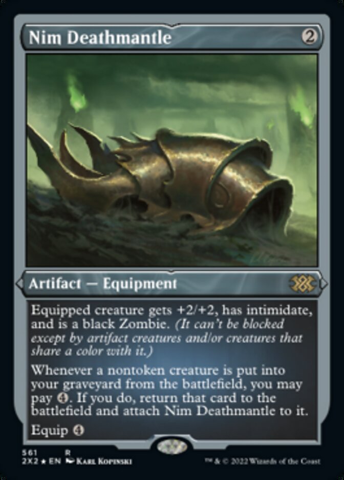 Nim Deathmantle (Foil Etched) [Double Masters 2022] | Good Games Cannington