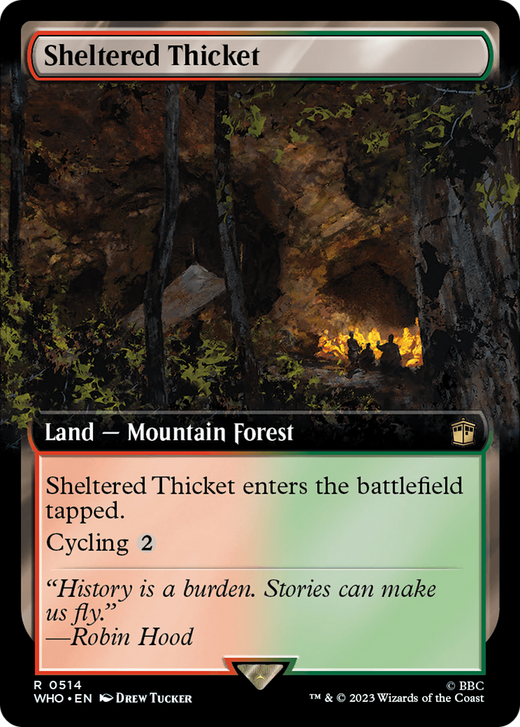 Sheltered Thicket (Extended Art) [Doctor Who] | Good Games Cannington