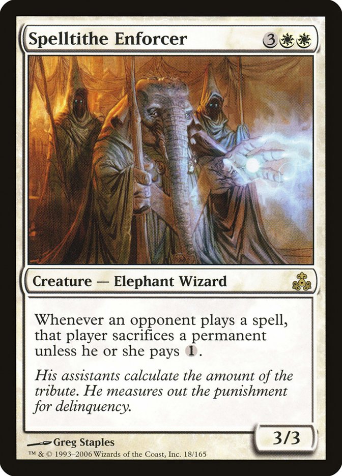 Spelltithe Enforcer 18/165 (Guildpact)  - Foil | Good Games Cannington