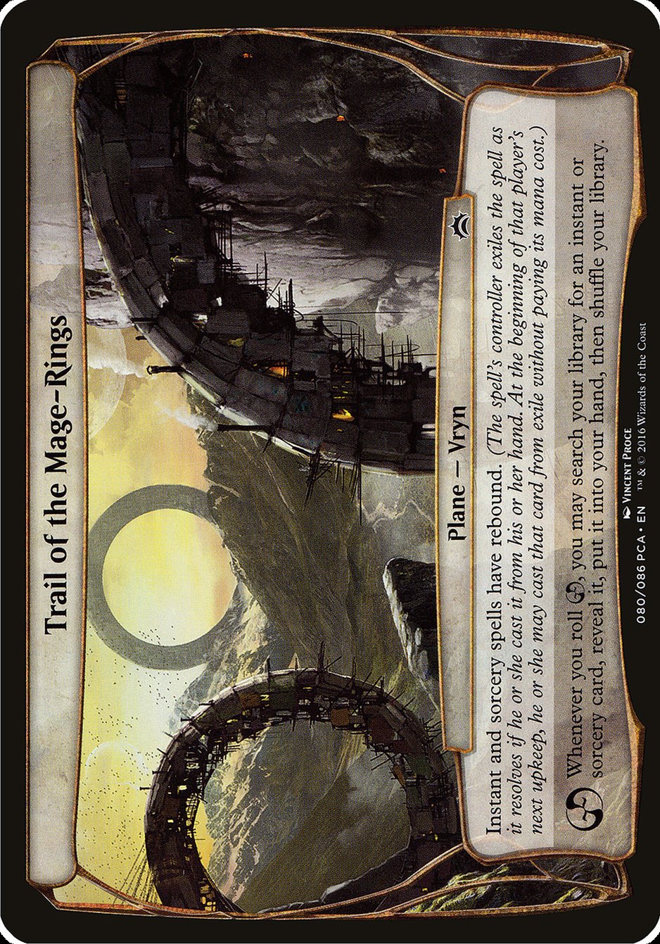Trail of the Mage-Rings (Planes) [Planechase Anthology Planes] | Good Games Cannington