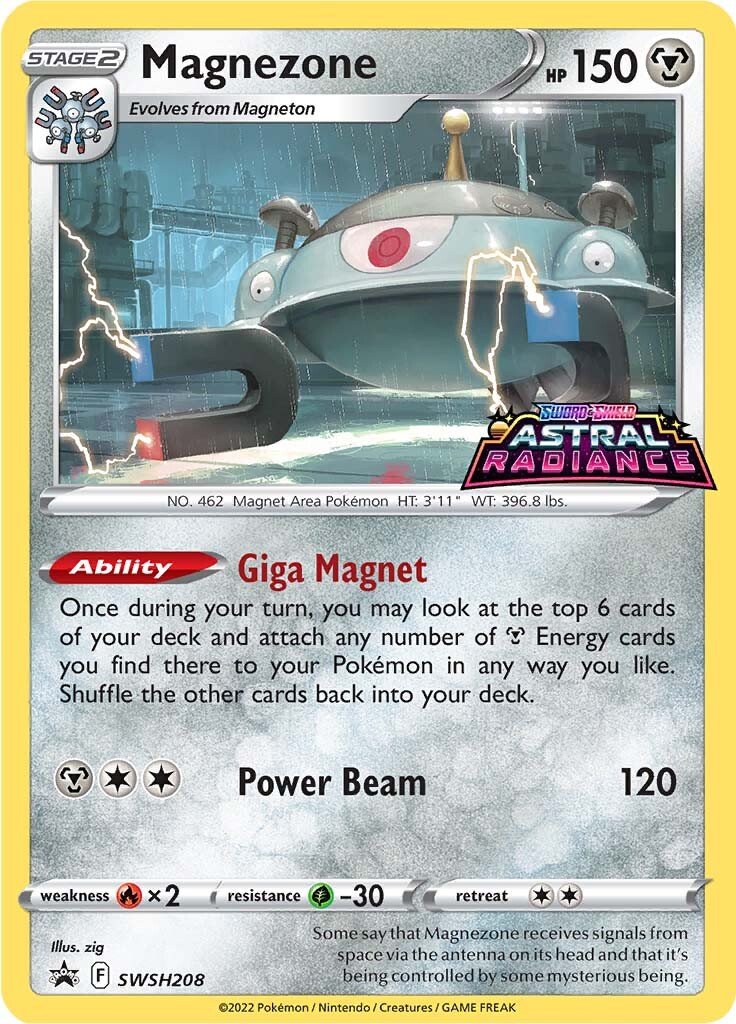 Magnezone (SWSH208) [Sword & Shield: Black Star Promos] | Good Games Cannington