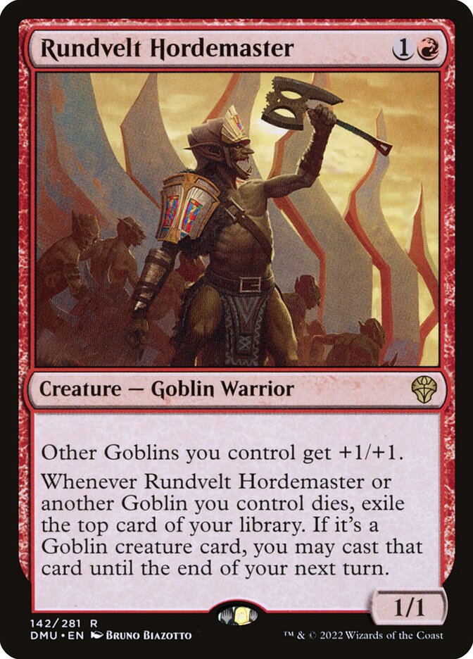 Rundvelt Hordemaster 142 (Dominaria United)  | Good Games Cannington