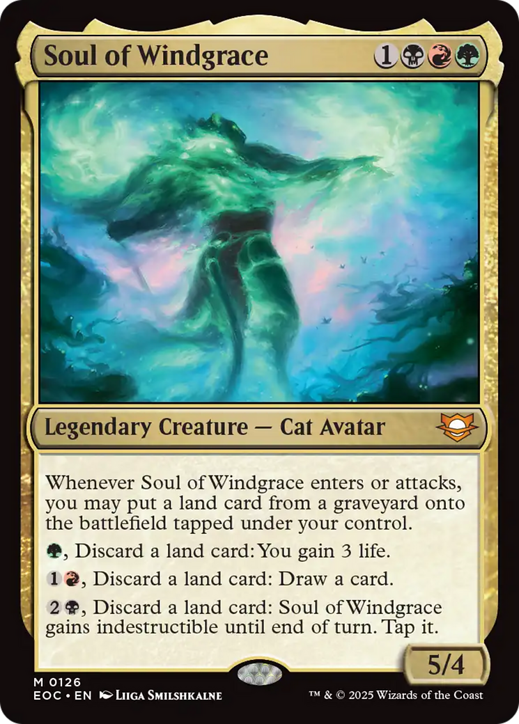 Soul of Windgrace [Edge of Eternities Commander] | Good Games Cannington