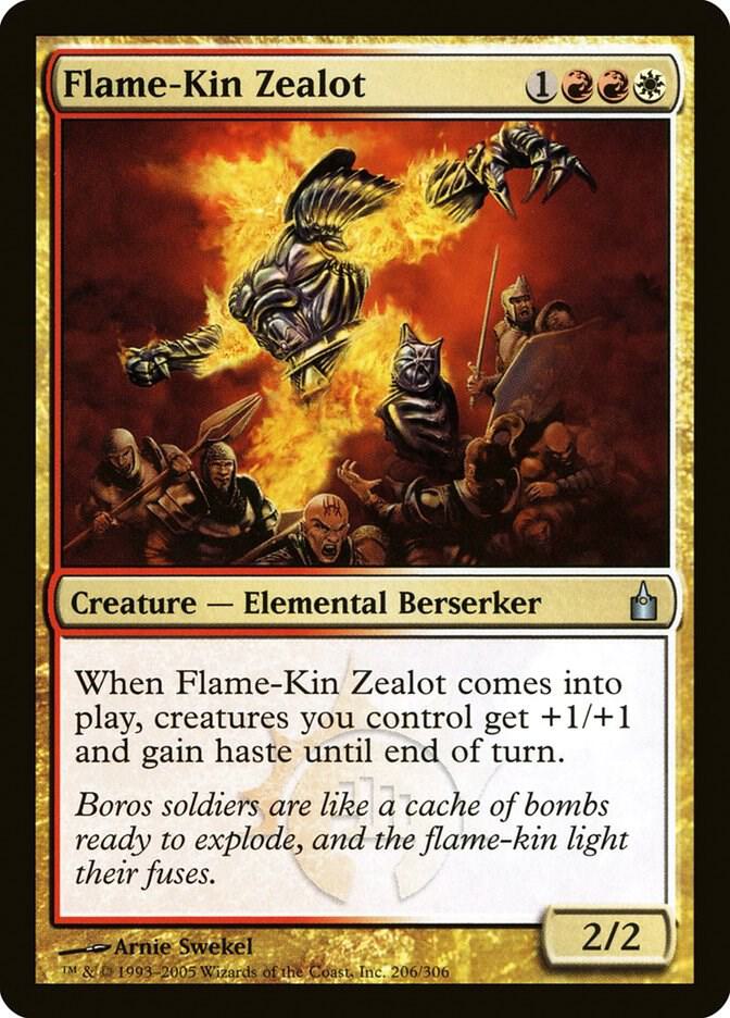 Flame-Kin Zealot 206/306 (Ravnica: City of Guilds)  | Good Games Cannington