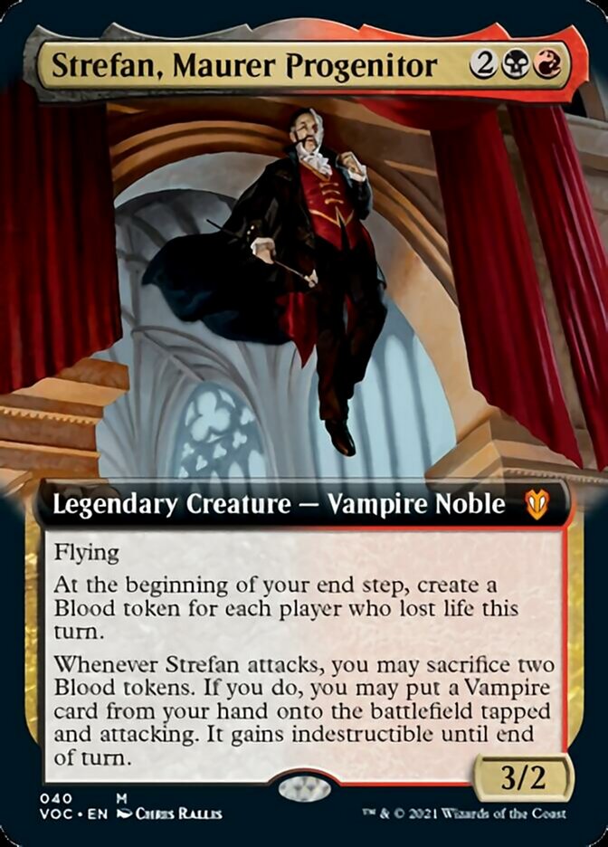 Strefan, Maurer Progenitor (Extended Art) [Innistrad: Crimson Vow Commander] | Good Games Cannington
