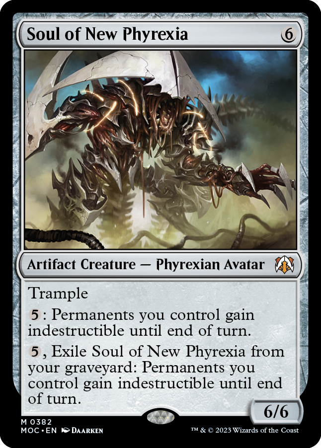 Soul of New Phyrexia [March of the Machine Commander] | Good Games Cannington