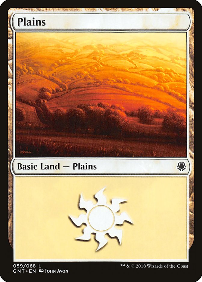 Plains (59) [Game Night 2018] | Good Games Cannington