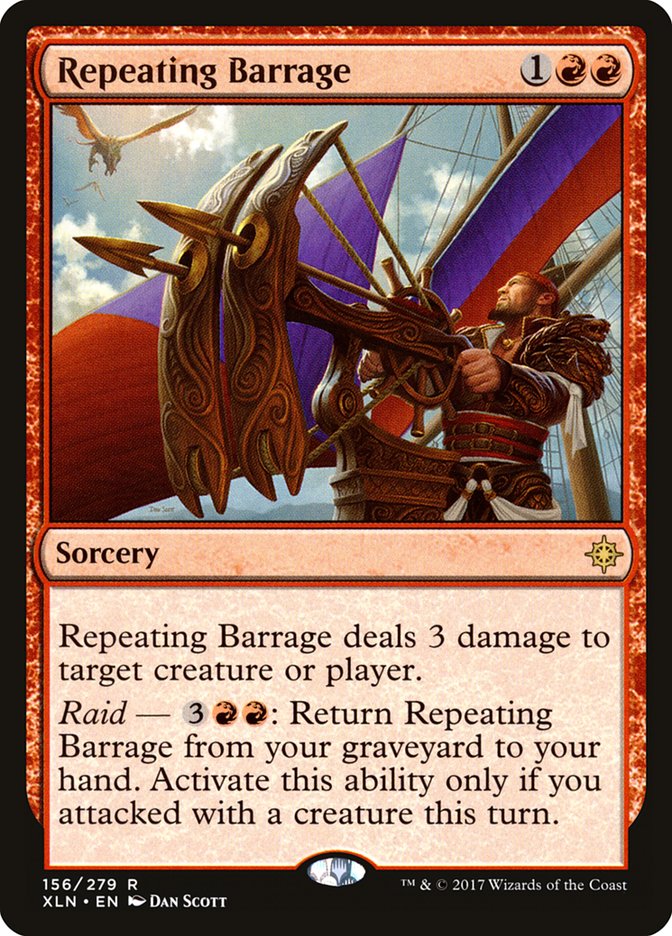 Repeating Barrage 156/279 (Ixalan)  | Good Games Cannington