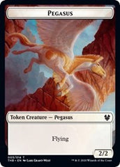 Pegasus // Satyr Double-Sided Token [Theros Beyond Death Tokens] | Good Games Cannington