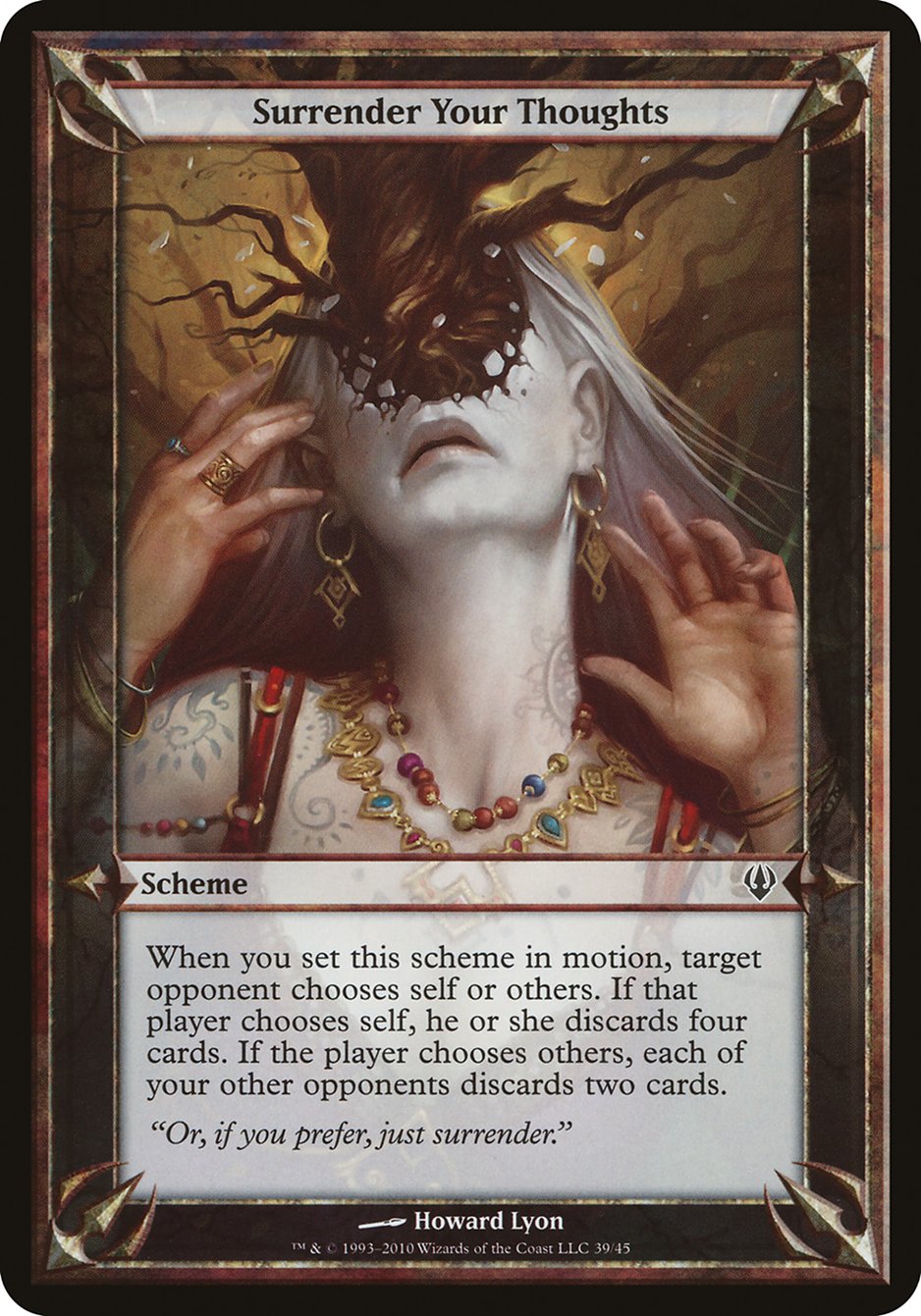 Surrender Your Thoughts (Schemes) [Archenemy Schemes] | Good Games Cannington