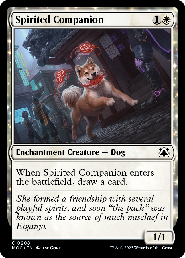 Spirited Companion [March of the Machine Commander] | Good Games Cannington