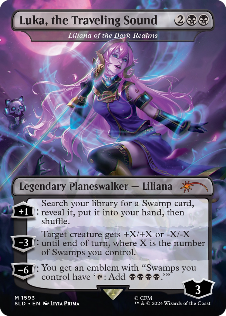 Luka, the Traveling Sound - Liliana of the Dark Realms [Secret Lair Drop Series] | Good Games Cannington