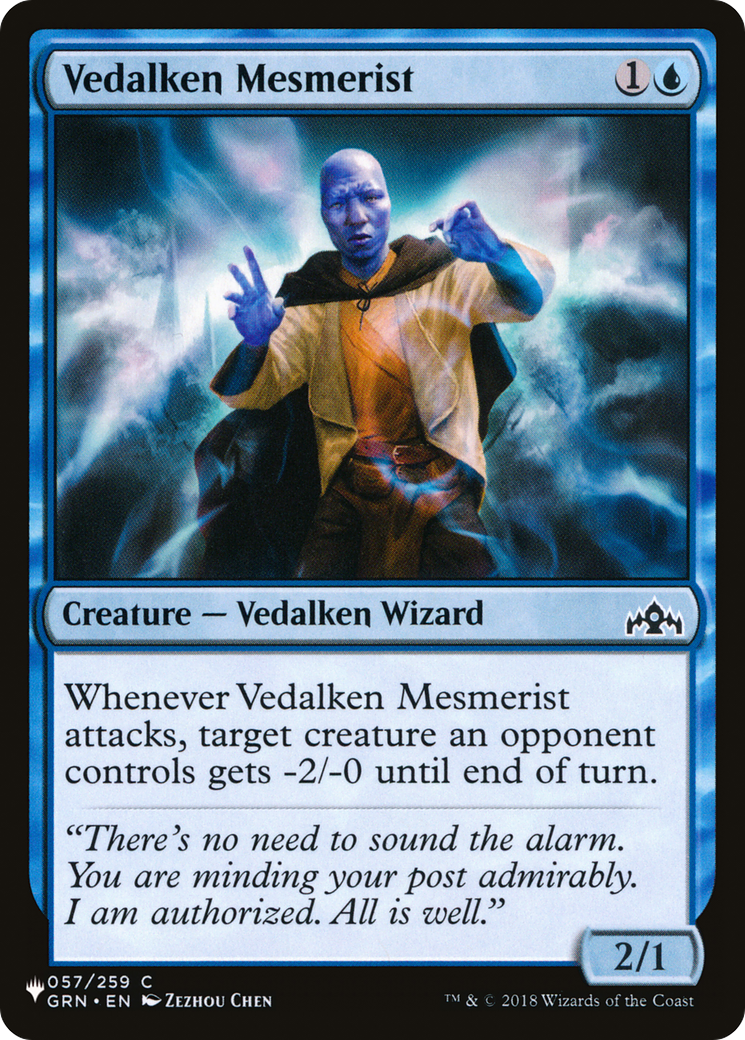 Vedalken Mesmerist [The List] | Good Games Cannington