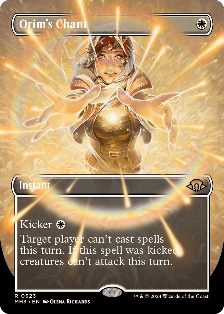 Orim's Chant (Borderless) [Modern Horizons 3] | Good Games Cannington