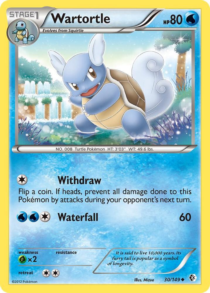 Wartortle 30/149 (Boundaries Crossed)  | Good Games Cannington