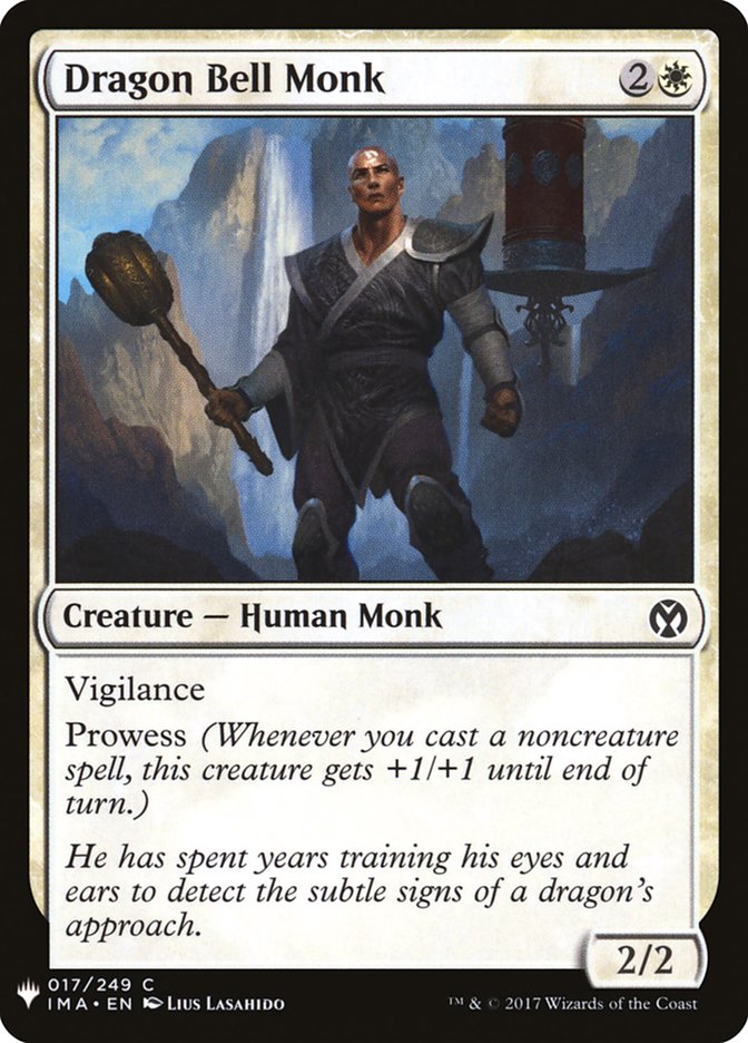 Dragon Bell Monk [Mystery Booster] | Good Games Cannington