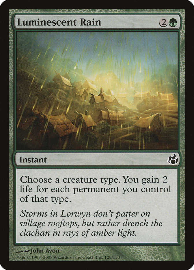 Luminescent Rain 129/150 (Morningtide)  | Good Games Cannington