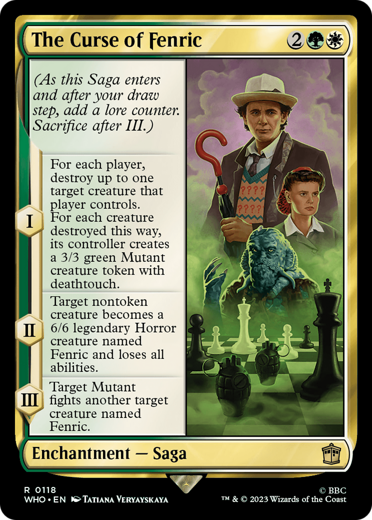 The Curse of Fenric [Doctor Who] | Good Games Cannington