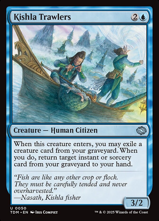 Kishla Trawlers 50/291 (Tarkir: Dragonstorm)  - Foil | Good Games Cannington