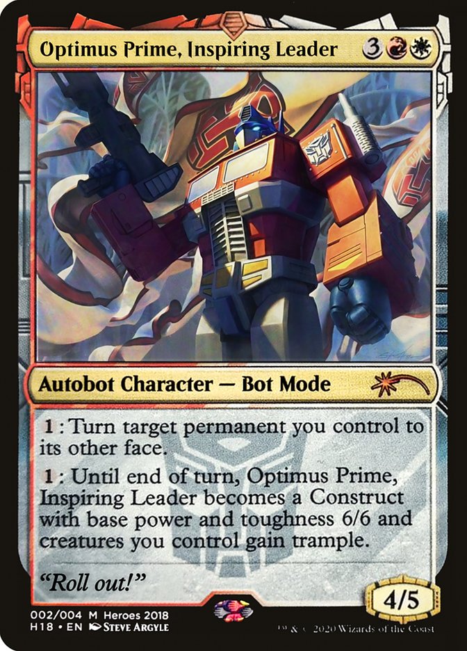 Optimus Prime, Inspiring Leader [Heroes of the Realm 2018] | Good Games Cannington