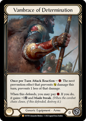 Vambrace of Determination [OUT174] (Outsiders)  Rainbow Foil | Good Games Cannington