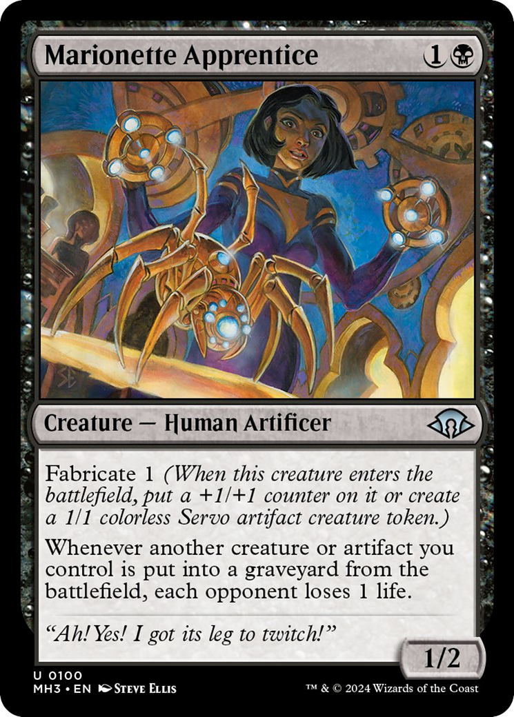Marionette Apprentice [Modern Horizons 3] | Good Games Cannington