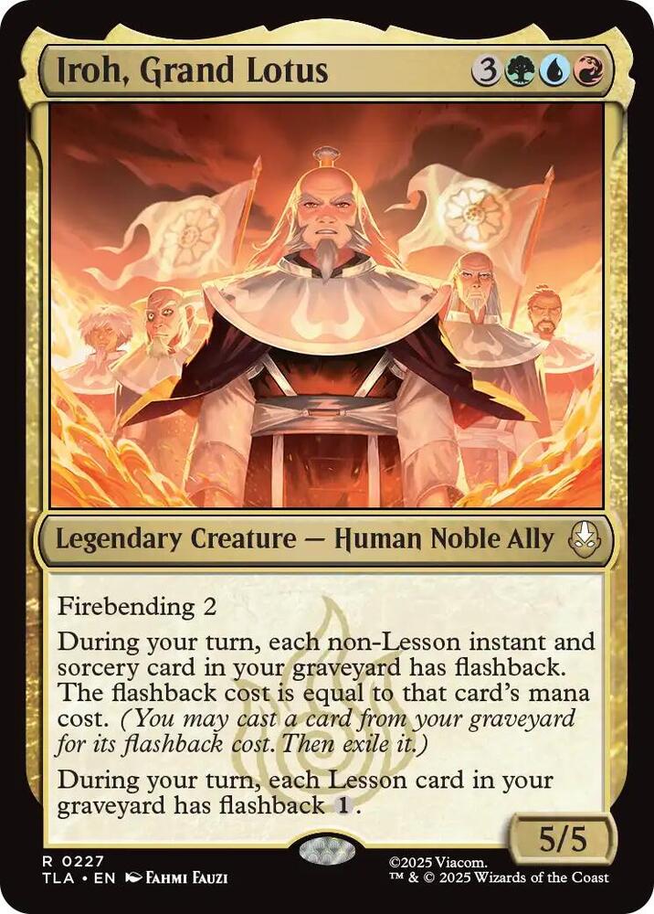 Iroh, Grand Lotus 227 (Avatar: The Last Airbender)  - Foil | Good Games Cannington
