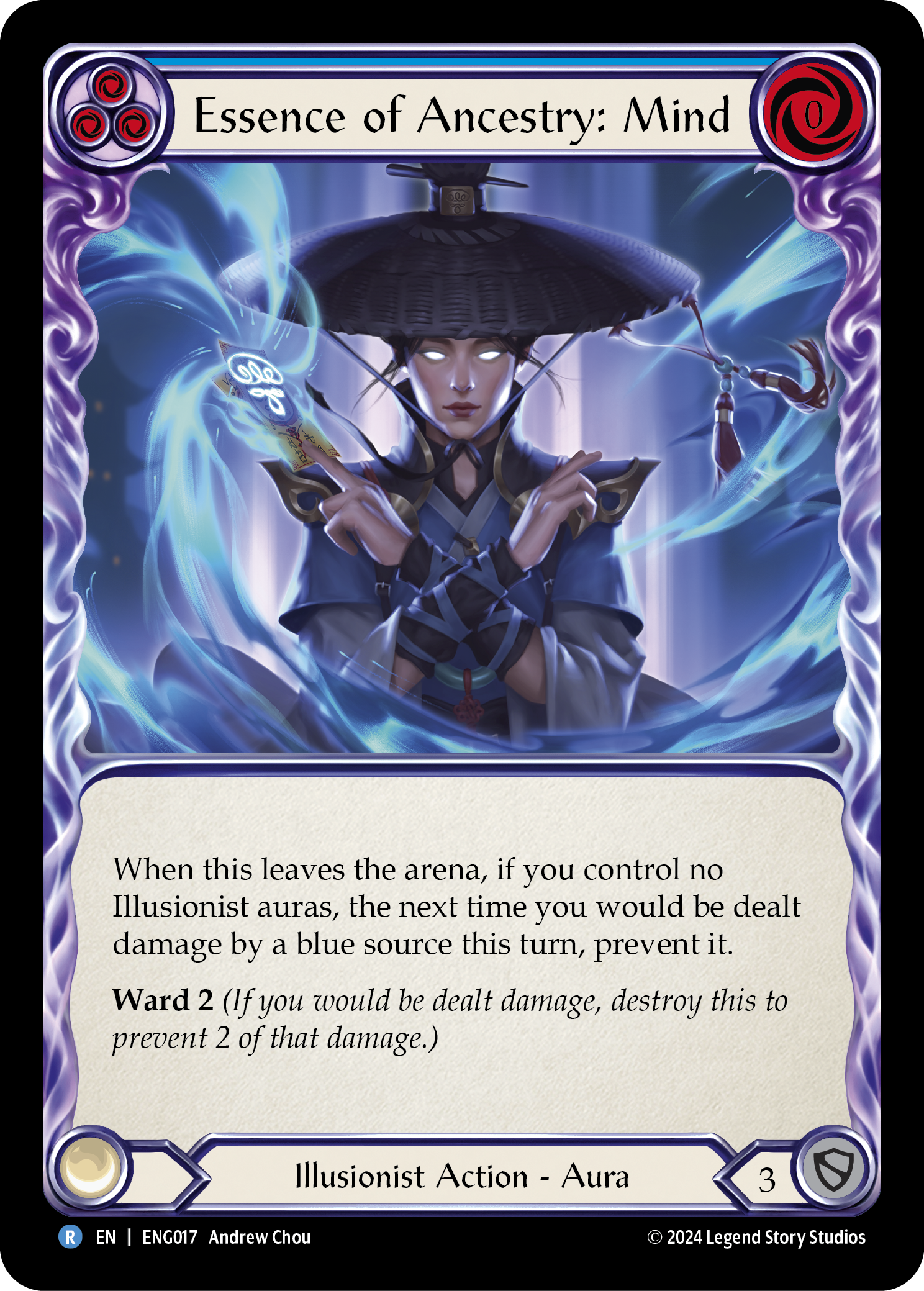 Essence of Ancestry: Mind [ENG017] (Part the Mistveil Enigma Blitz Deck) | Good Games Cannington