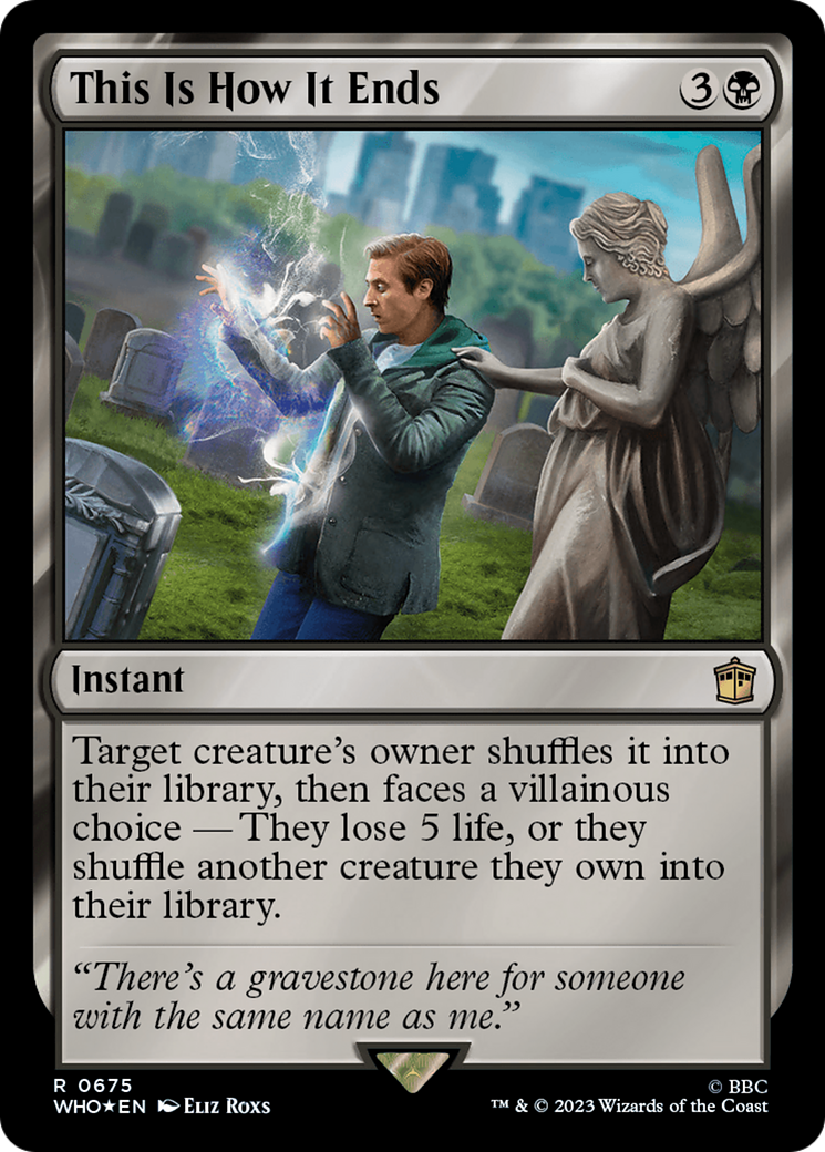 This Is How It Ends (Surge Foil) [Doctor Who] | Good Games Cannington