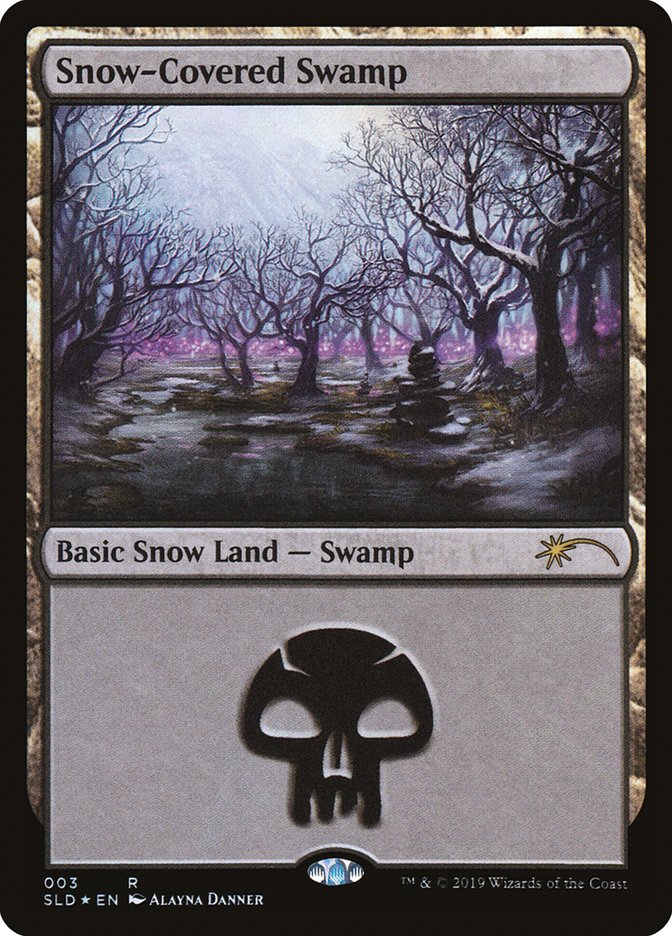 Snow-Covered Swamp (003) [Secret Lair Drop Series] | Good Games Cannington