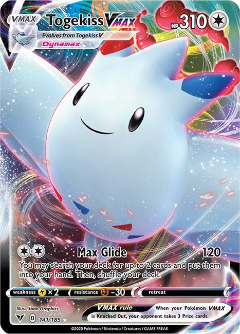 Togekiss VMAX (SWSH04: Vivid Voltage)  - Holofoil | Good Games Cannington