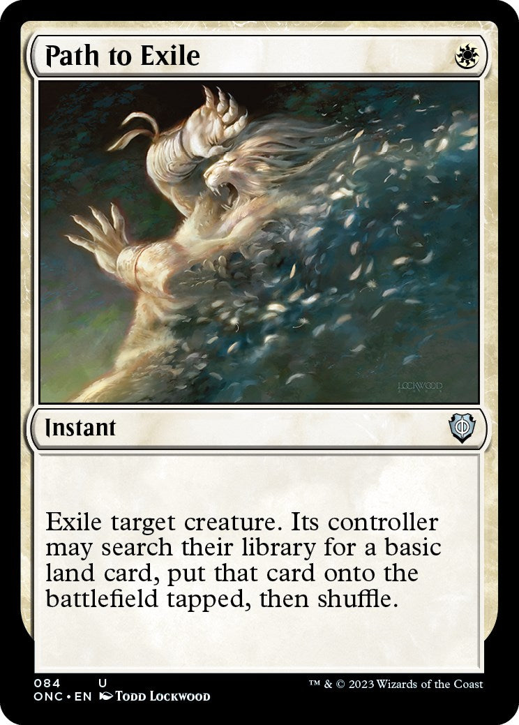 Path to Exile [Phyrexia: All Will Be One Commander] | Good Games Cannington