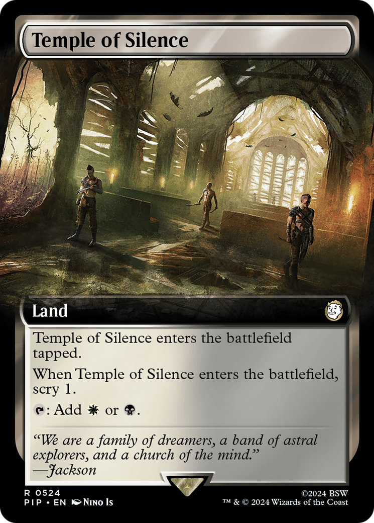 Temple of Silence (Extended Art) [Fallout] | Good Games Cannington