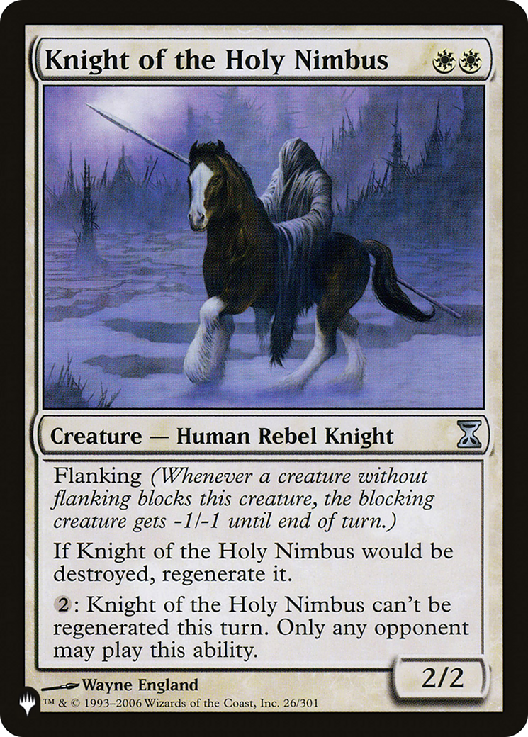 Knight of the Holy Nimbus [The List] | Good Games Cannington